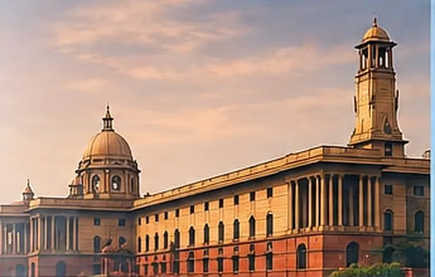Government building in New Delhi